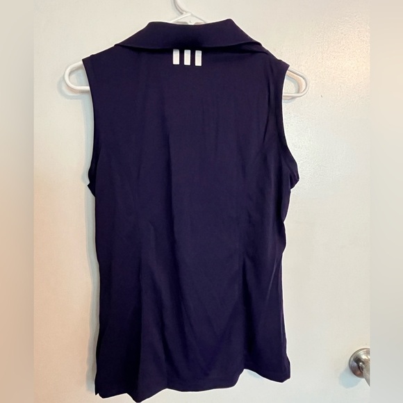 Adidas Women's Purple Sleeveless Golf Top, size Medium, new! - Picture 6 of 6